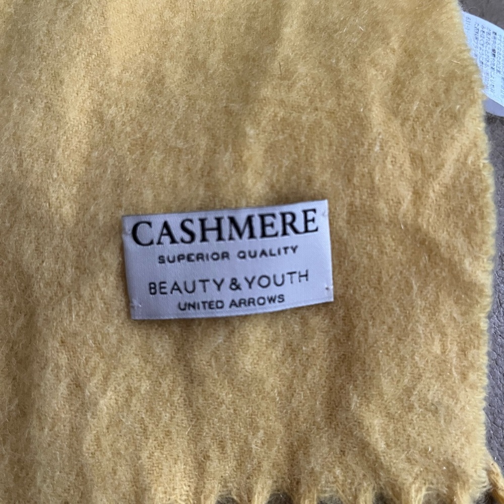 Basura & Youth (Japanese brand) cashmere stole